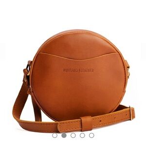 Portland Leather Women's Brown Crossbody Bag